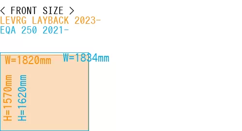 #LEVRG LAYBACK 2023- + EQA 250 2021-